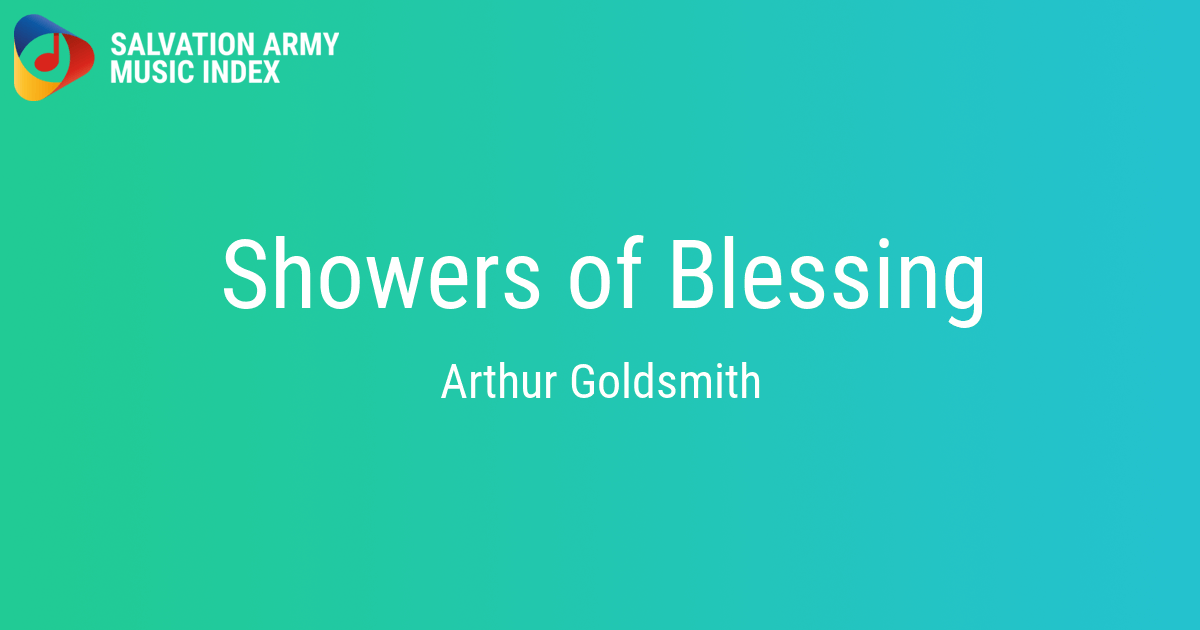 Showers of Blessing Salvation Army Music Index